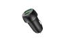 Promate DriveGear-20W Car Charger, Ultra-Fast Mini Car Cigarette Lighter Adapter with 20W USB-C Power Delivery, 18W Quick Charge 3.0 USB Port